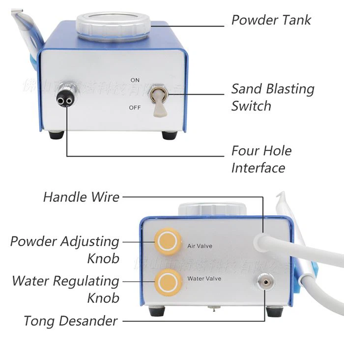 Oral Air Prophy Teeth Cleaning Sandlasting Unit